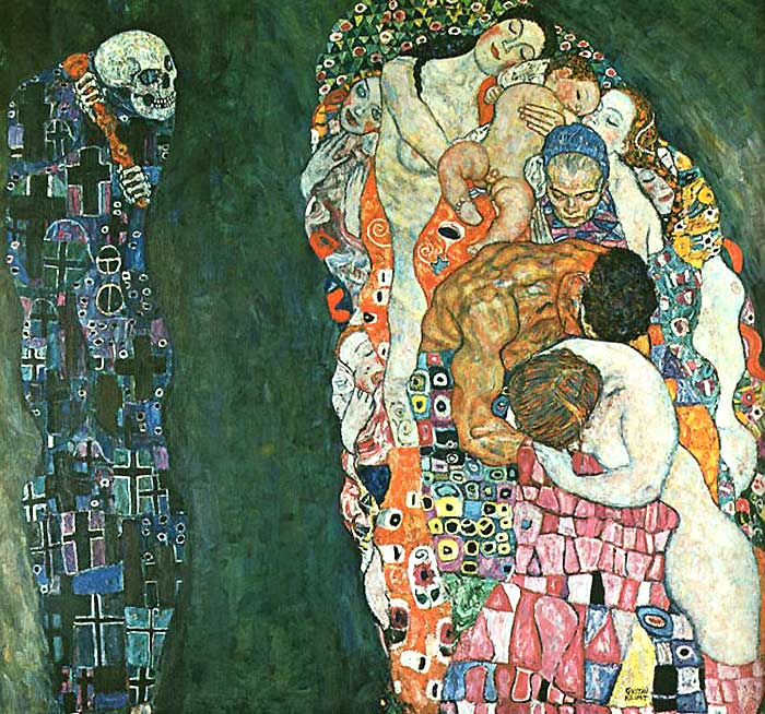 Photo:  Gustav Klimt, Death and Life, 1916